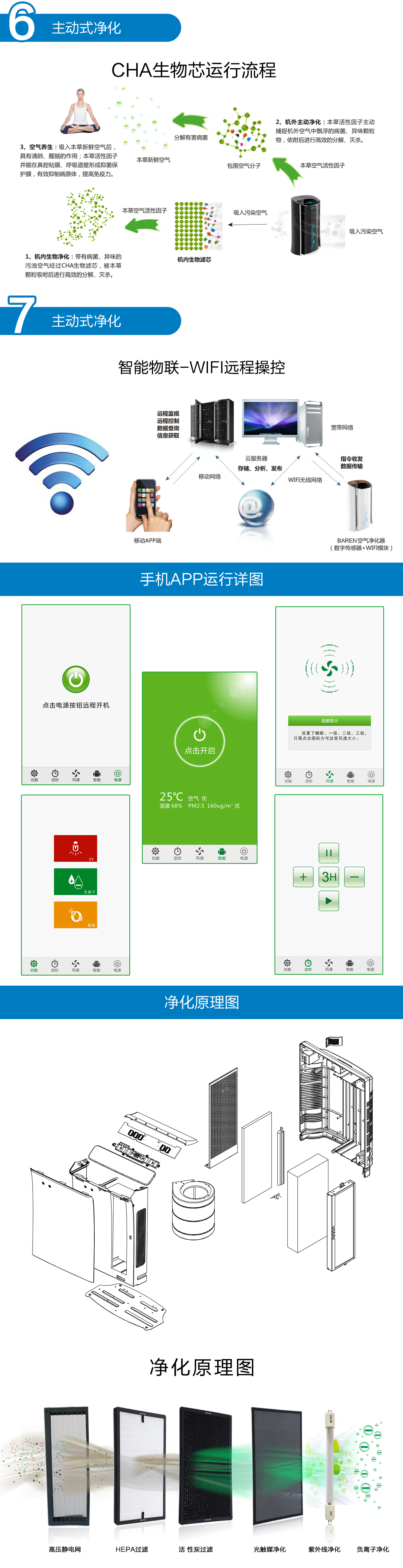 空气净化器带WIFI带中草药-B-C04